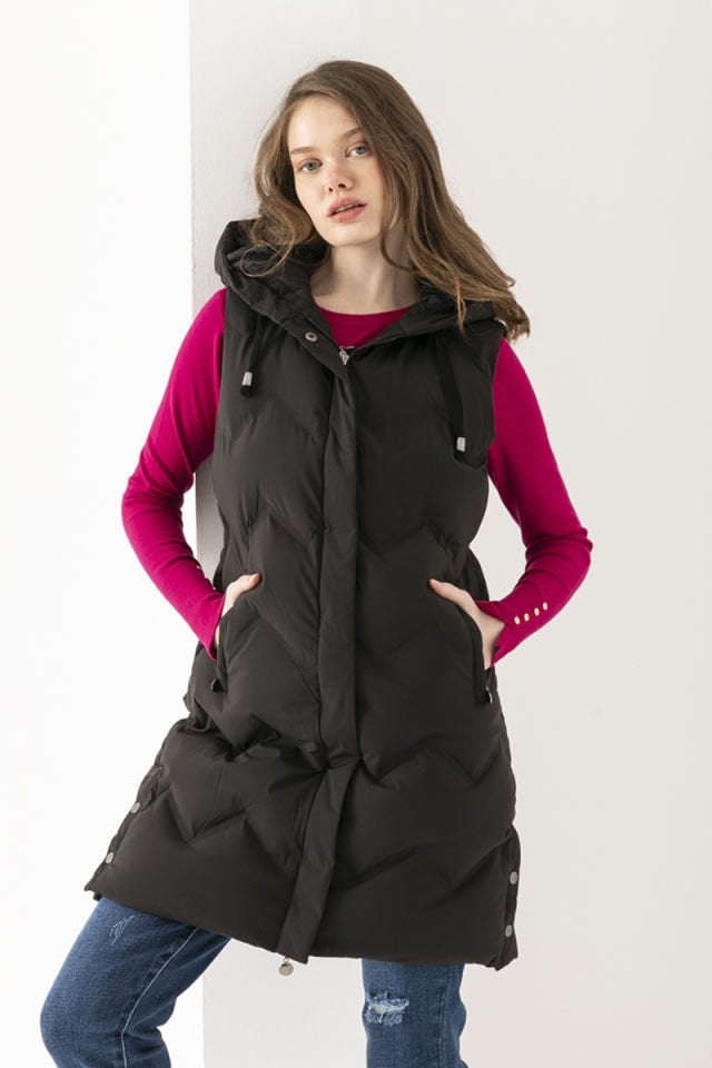 Kapişonlu İthal Anorak Yelek